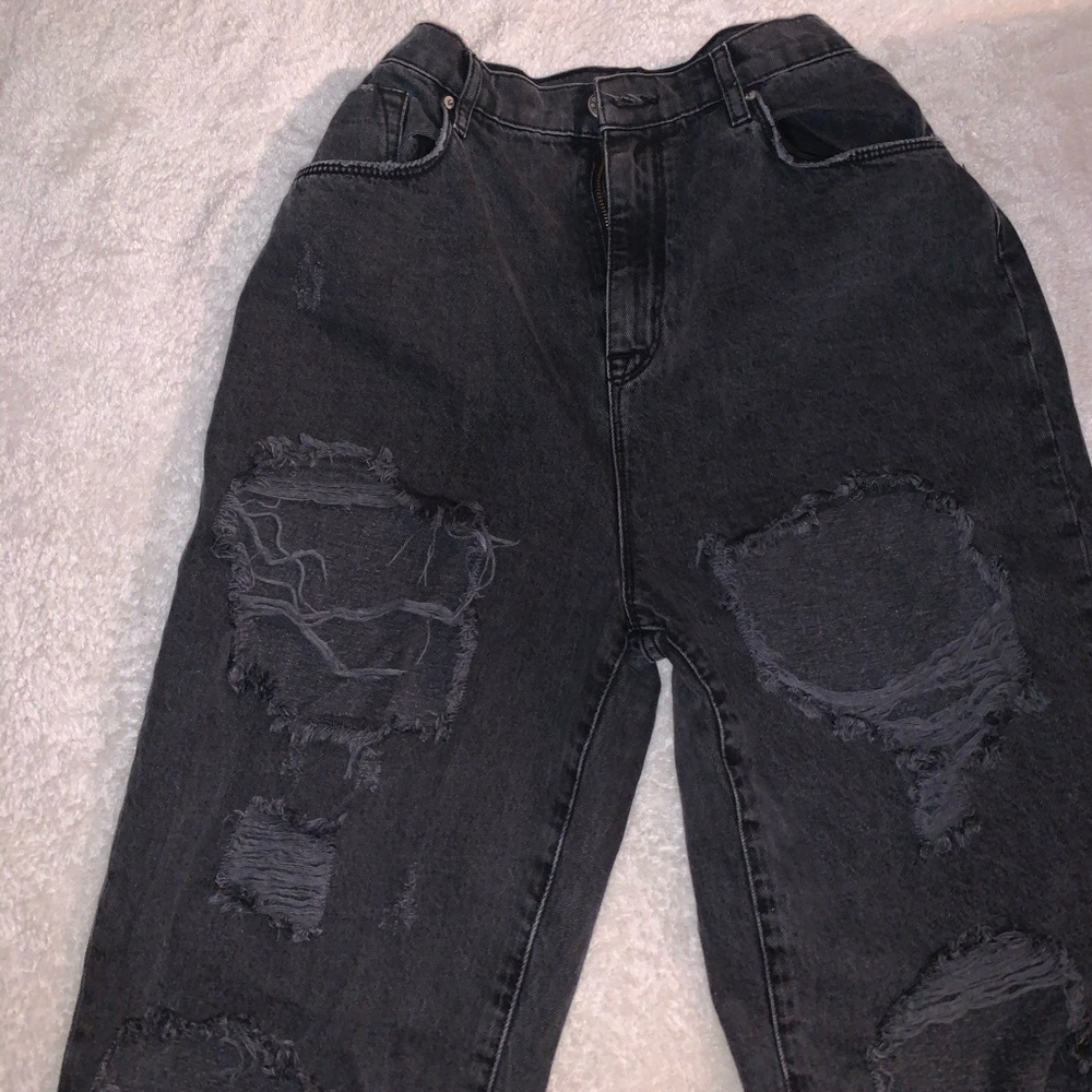 black ripped jeans *SOLD*